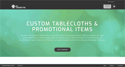 Desktop Screenshot of custom-tablecloths.com